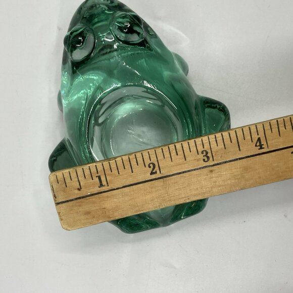 Vintage Indiana Glass Frog Votive Candle Holder - Picture 10 of 10